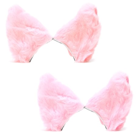 Cat Fox Long Ears Neko Costume Hair Clip Halloween Cosplay Party OrecchiettTPI 