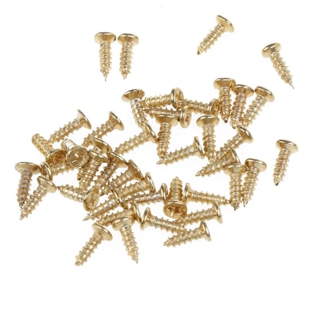 100pcs Gold D-Ring Picture Hanger Hooks with Screws Frame Triangle Ring Hangers 