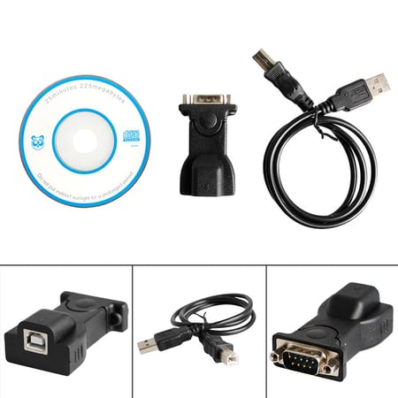 Cables 1PC IDEC FC4A-USB Cable Length: 66cm RS232/DB-9 Male to USB Type B Microsmart Serial Converter 