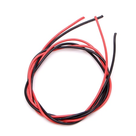 Black Red 14 AWG Gauge Wire Flexible Silicone Stranded Copper Cables For RC 