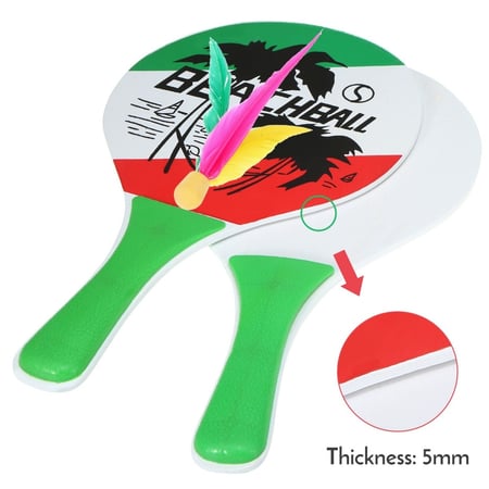 2PCs  Children  Outdoor Sport Launch The  Ball Child  Elastic Racket  Toy 