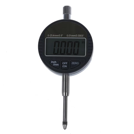 Digital Dial indicator DTI 0.01mm/.0005" Range 0-25.4mm/1" Clock Gauge SS