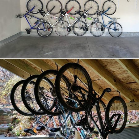 Bike Hanger Storage Hooks, Garage Ceiling Hooks For Bikes