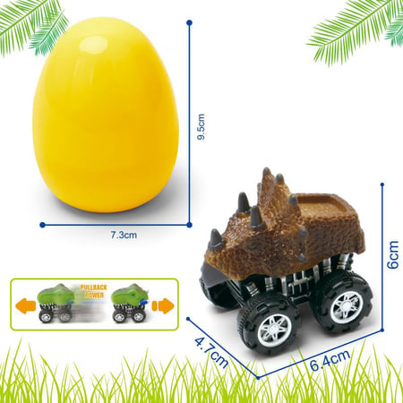Simulation Pull Back Animal Car Toy Friction Powered Craft Development Toy 