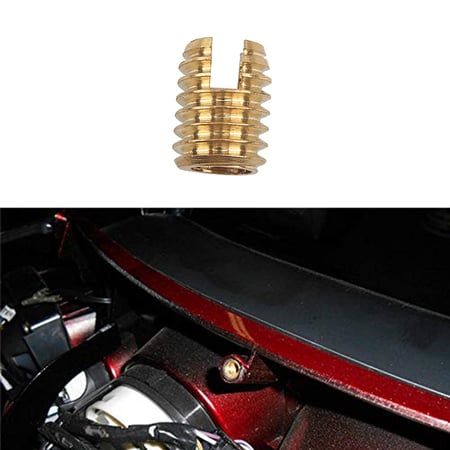 Brass Fairing Insert Repair Kit For Harley Touring FLH/T FLHX FLHR Batwing A4