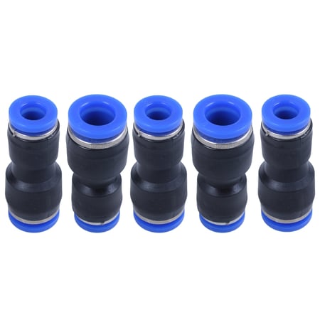 5 Pcs PU8 Air Pneumatic 8mm to 8mm Straight Puch in Connectors Quick Fittings 5 Pcs PU8 Air Pneumatic 8mm to 8mm Straight Puch in Connectors Quick Fittings