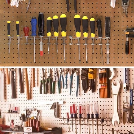 Pegboard Hooks Assortment Home Storage, Garage Peg Board Hooks