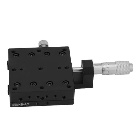 SEMX60-AC X Micrometer Linear Stages Manual Precision Linear Stage 60x60mm Fine-Tuning Cross Roller SEMX60-AC X Micrometer Linear Stages Manual Precision Linear Stage 60x60mm Fine-Tuning Cross Roller
