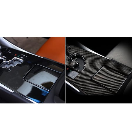 For Lexus IS250C 300 2006-2012 Carbon fiber Window lift panel switch cover trim 