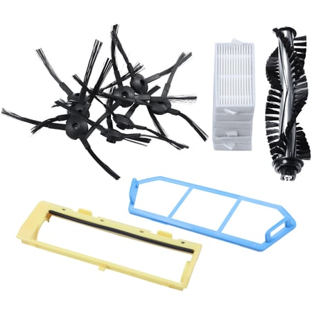 Filter Replacement Kits For Ilife A4 A4S A40 Hepa Primary Filter Roll Side Brush