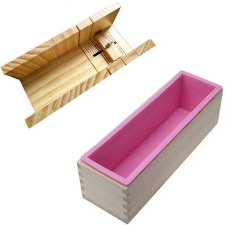 1200g Diy Soap Wooden Mold Box With Handmade Cutting Tool In Tashkent And Uzbekistan - Wooden Soap Molds Diy