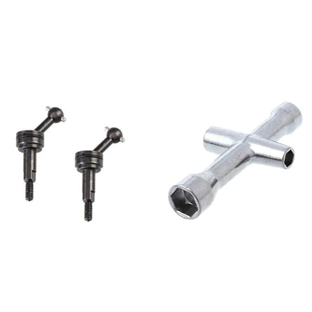 80132 4/5/5.5/7mm Hex Wrenches Repairing Tool Fit for HSP 1:10 RC Car Parts