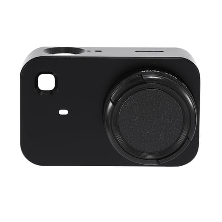 Housing Shell CNC Aluminum Alloy Protective Cage with 37mm UV Lens for Xiaomi Xiaoyi II 4K Action Camera Black Color : Black Durable 