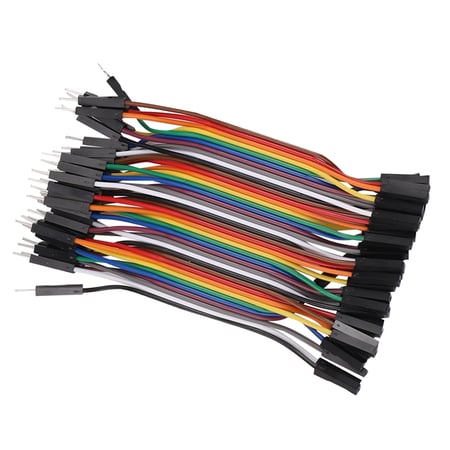 3X 40pcs 20cm 2.54mm Male to Female Dupont Wire Jumper Cable Arduino Breadboard