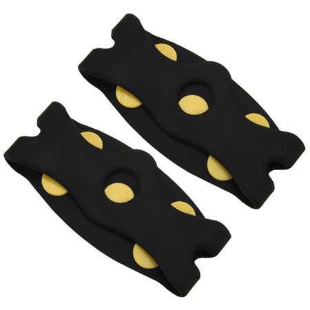 Anti Slip Spikes Grips 5-Stud Shoes Cover Crampon Ice Climbing Equipment Snow 