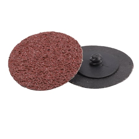 10Pcs 2" 50mm Grit Type R Roll Discs Sanding Roloc Polishing Abrasive 