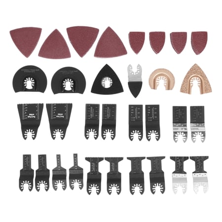 100PCS Oscillating Saw Blades Multi Tool Accessories Kit For FEIN BOSCH MAKITA 