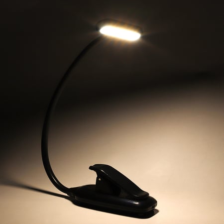 Reading Light Clip On Book With, Clip On Headboard Light