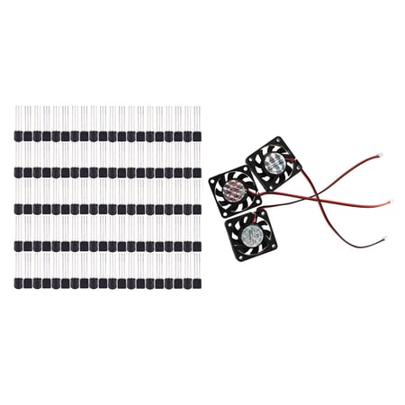 100 x 2N2222 NPN TO-92 Plastic-Encapsulate Power Transistors 75V 600mA 