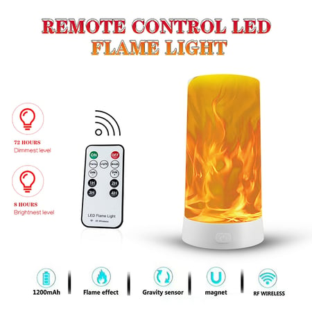 Usb Rechargeable Flame Effect Table, Flame Effect Table Lamps