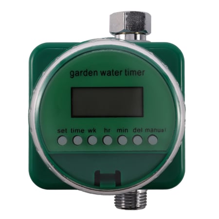 Fdit Rain Sensor LCD Display Automatic Watering Timer Electronic Garden Irrigation Controller Outdoor Waterproof