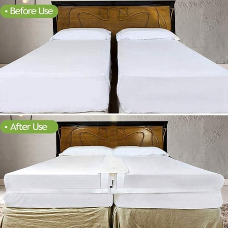 Bed Bridge Twin To King Converter Kit, Twin Bed Converter Kit