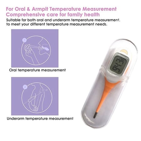 20seconds Fast Oral Thermometer Armpit Underarm Body Temperature Measuring Device For Baby Adults Buy 20seconds Fast Oral Thermometer Armpit Underarm Body Temperature Measuring Device For Baby Adults Prices Reviews Zoodmall