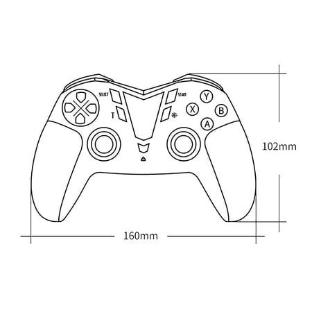 Diamond Anti Skid Usb Wired Game Controller Is Suitable For Switch Steam Ps3 Pc Buy Diamond Anti Skid Usb Wired Game Controller Is Suitable For Switch Steam Ps3