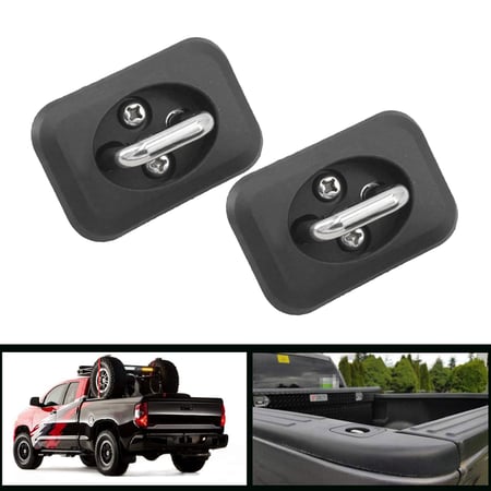 2pcs Truck Rear Tail Box Lock Hook Tie Down Anchors Truck Bed Side Wall Anchors For 00 13 Toyota Tundra Buy 2pcs Truck Rear Tail Box Lock Hook Tie Down Anchors Truck Bed