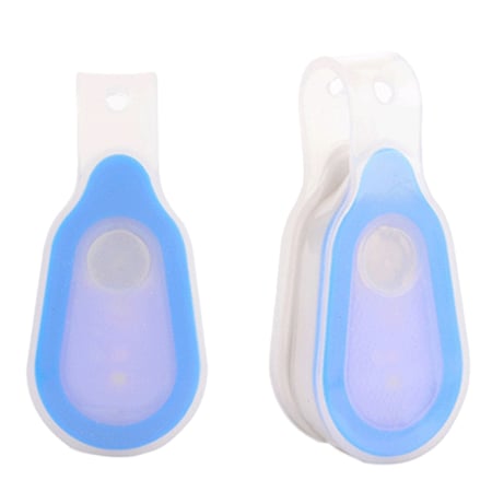 Clip on Clothing-Hands Free Portable LED Magnetic Hiking Boating Run Flashligh 