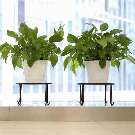 Indoor potted planter stand
