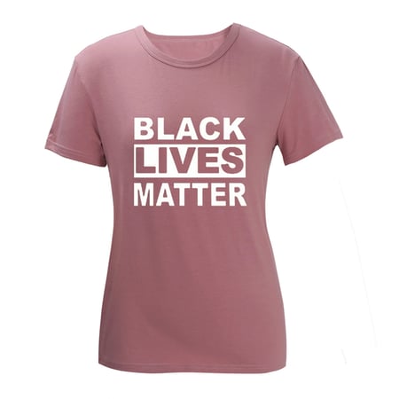 BLACK LIVES MATTER Letters Print Bequemes Kurzarm-T-Shirt Tops T-Shirts