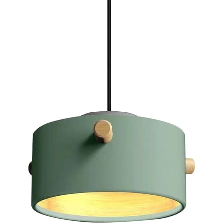 Led Wooden Hanging Lamp Suspension Drop, Kitchen Drop Light Fixtures