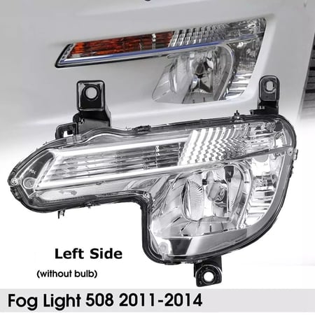 Left Side For Peugeot 508 2011-2014 Rear Bumper Light Reflector Tail Lamp