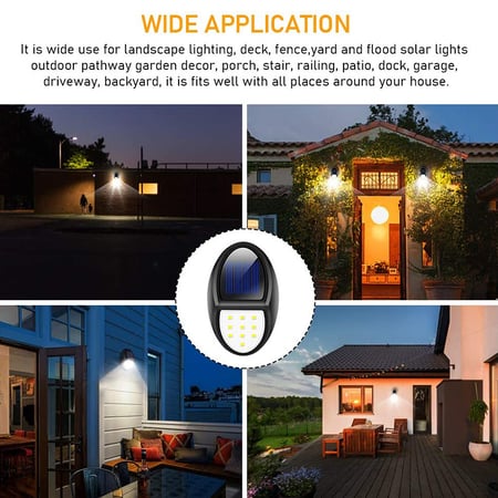 Solar Wall Lights Outdoor Led, Outdoor Solar Wall Lights For House