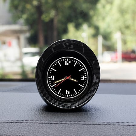 Auto Car Interior Dashboard Luminous Gauge Clock Backlight Pointer Black Shell