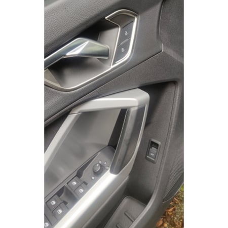 2019-2020 F3 Carbon Interior Car Door Armrest Stripe Cover Trim For Audi Q3