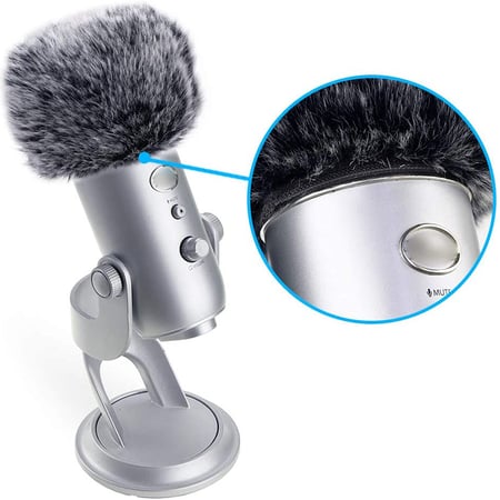 Furry Windshield Foam Microphone Windshield For Blue Yeti Blue Yeti Pro Usb Microphone Windshield Pop Up Filter 2pcs Buy Furry Windshield Foam Microphone Windshield For Blue Yeti Blue Yeti Pro Usb Microphone Windshield Pop Up