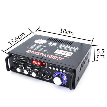 Amplifier mini 12 volt bluetooth