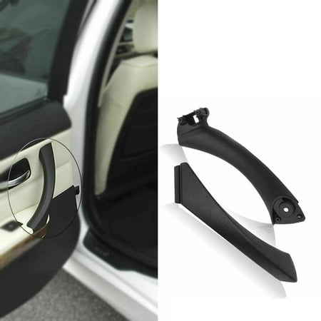 Car Inner Handle Right Interior Door Panel Pull Trim Cover for 3 Series Interior Door Handle Black 