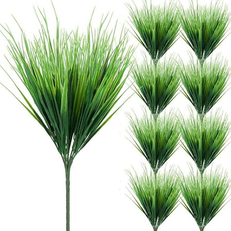 Artificial Plant Grass 9 Bunches Of, Are Artificial Plants Suitable For Outdoors