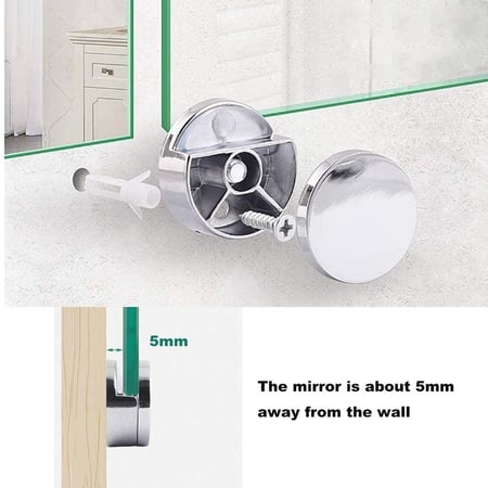 12 Pcs Mirror Clip Set Mirror Holder Clips Zinc Alloy Mirror Holders For Walls Fixed Fitting For 3 5mm Thick Mirror Buy 12 Pcs Mirror Clip Set Mirror Holder Clips Zinc Alloy