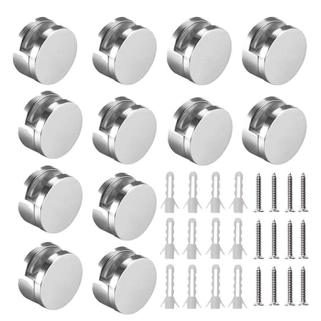 12 Pcs Mirror Clip Set Mirror Holder Clips Zinc Alloy Mirror Holders For Walls Fixed Fitting For 3 5mm Thick Mirror Buy 12 Pcs Mirror Clip Set Mirror Holder Clips Zinc Alloy