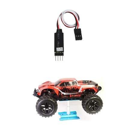 LED Lamp Light 3CH Radio Remote Control Switch Turn On//Off for RC Cars