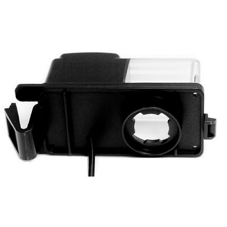 CCD Car Reverse Rear View License Plate Light Parking Back Up Camera for Nissan