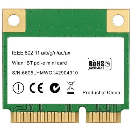 intel® 802.11b/g/n/ac (2x2) gigabit wi-fi® and bluetooth® 5 combo