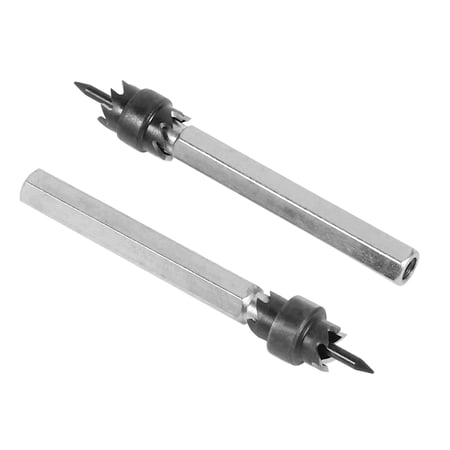 2 Pack of 3/8" Double Sided Rotary Spot Weld Bits Cutter Remove Cuts Welds Drill 