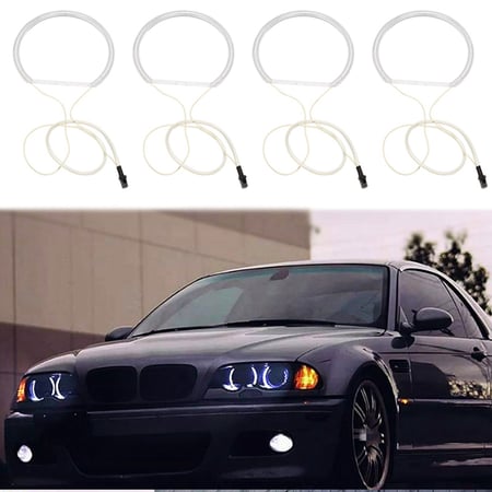 Für BMW E36 E46 E39 ANGEL EYES Xenon Ringe Standlicht CCFL Scheinwerfer 4x131mm