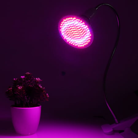 Indoor Led plant Grow Light Lamp Bulbs Flexible Desk Holder Clip Flower 