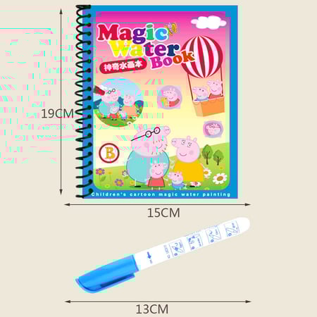 Luckychild] Montessori Painting Drawing Board For Kids Toys ...